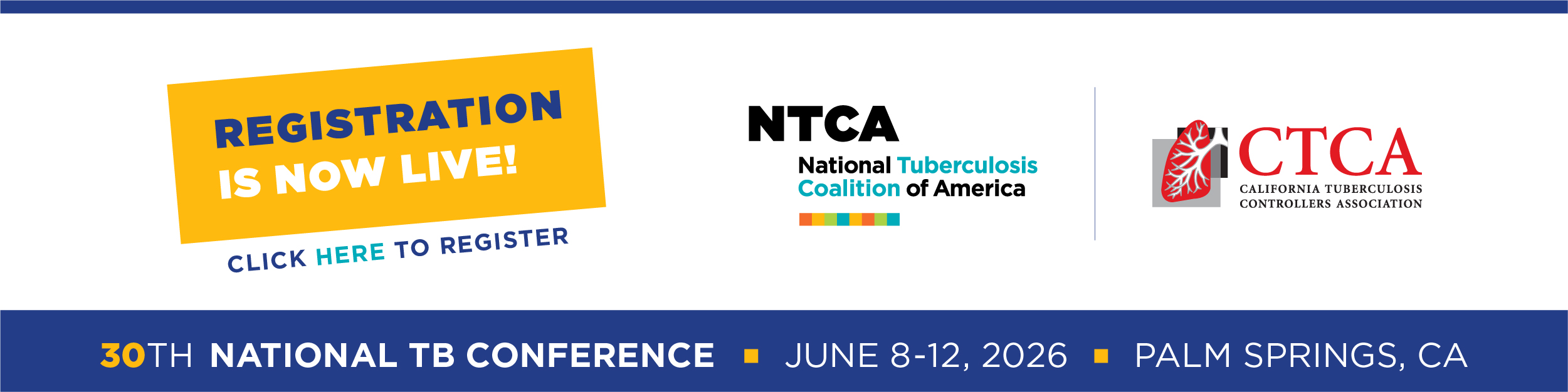 2026 National TB Conference Registration Is Open